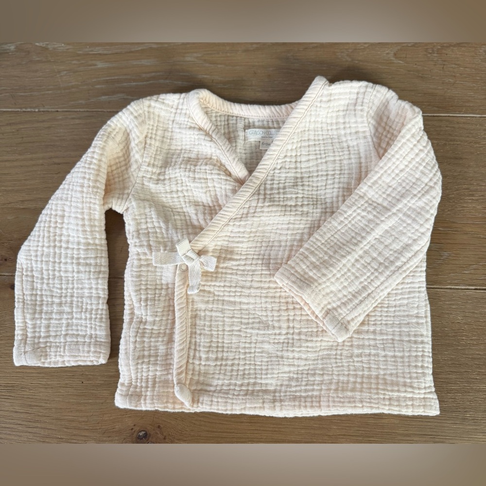 Grayson Collective Cotton Wrap Shirt